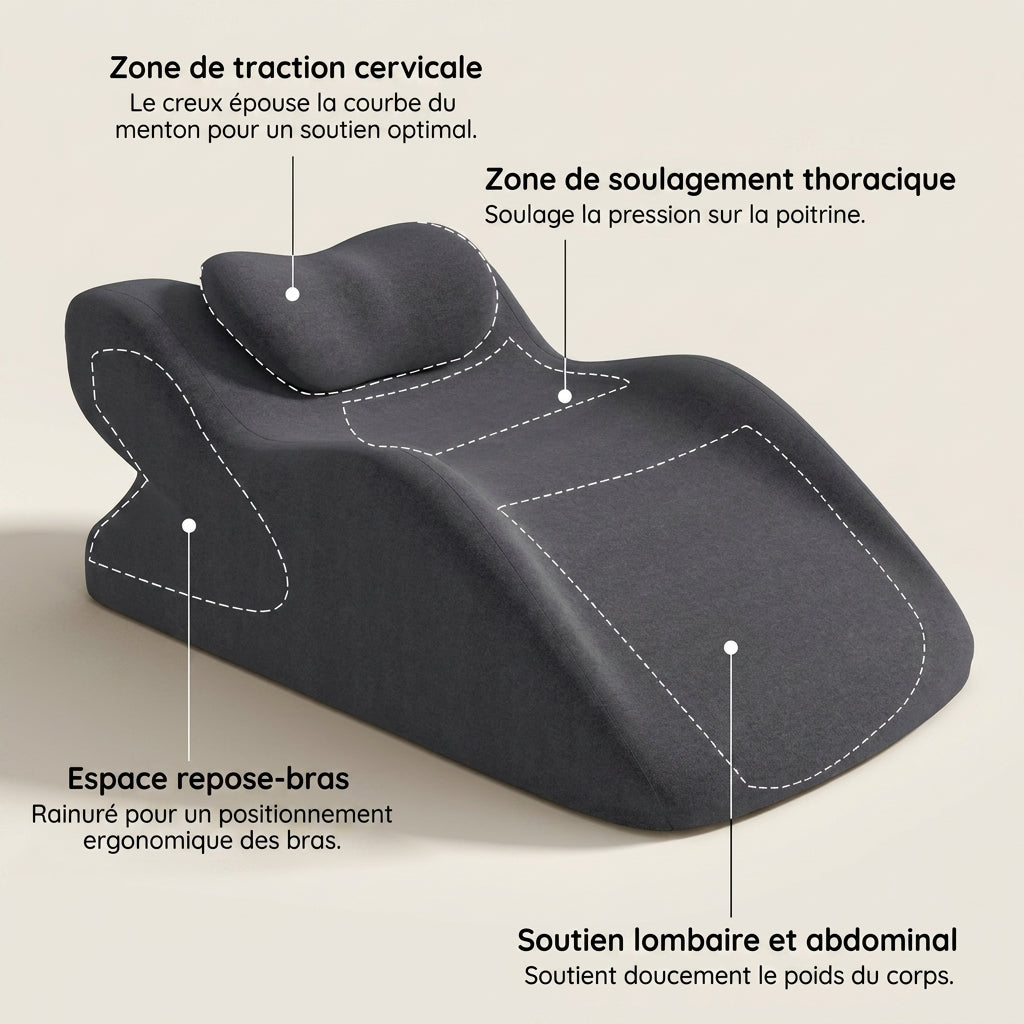 Siège Ergonomique de Lit - Maintien Grossesse & Post-Partum