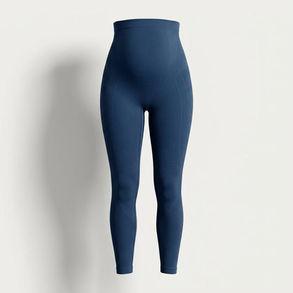 Legging Évolution - Grossesse & Post-Partum - Maman Prime - Bleu Minuit / S : 34 – 36