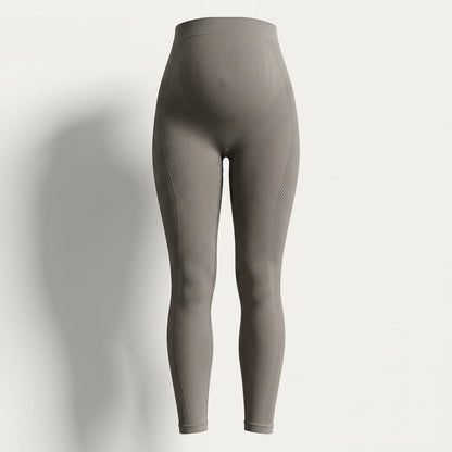 Legging Évolution - Grossesse & Post-Partum - Maman Prime - Gris Brume / S : 34 – 36